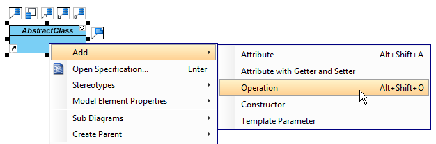 add oper to abstract class